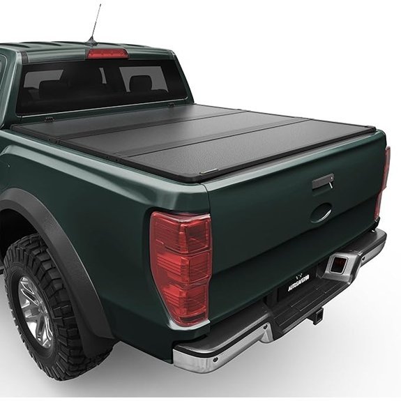 AUTOSAVER88 Tri-Fold Truck Bed Tonneau Cover for Ford Maverick