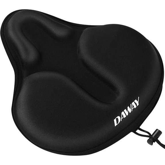 DAWAY Comfortable Bike Seat Cover with Gel Foam