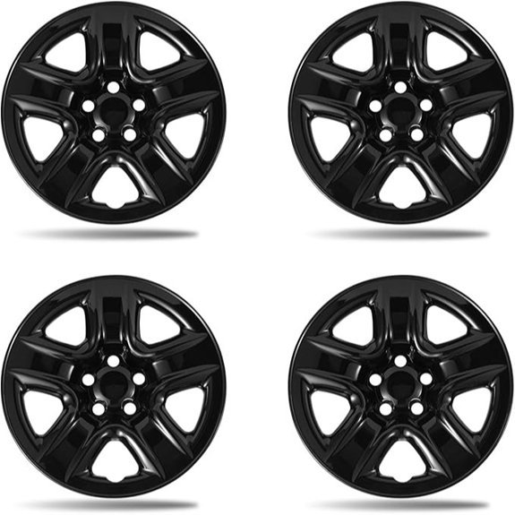 17 Inch Gloss Black Wheel Skins for Toyota RAV4