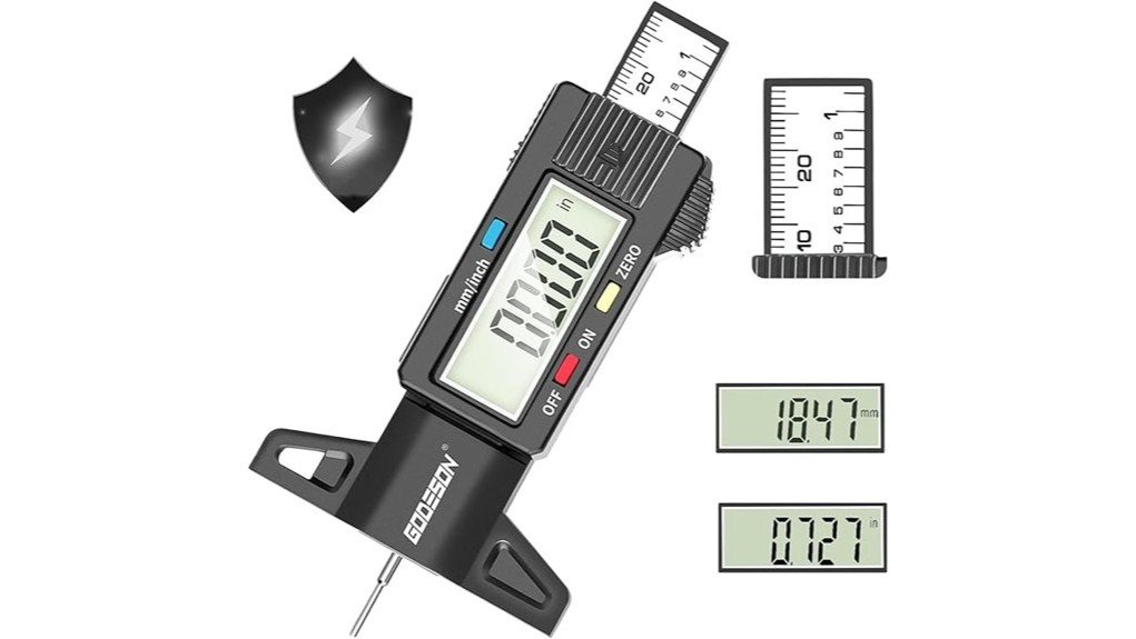 godeson tyre tread gauge