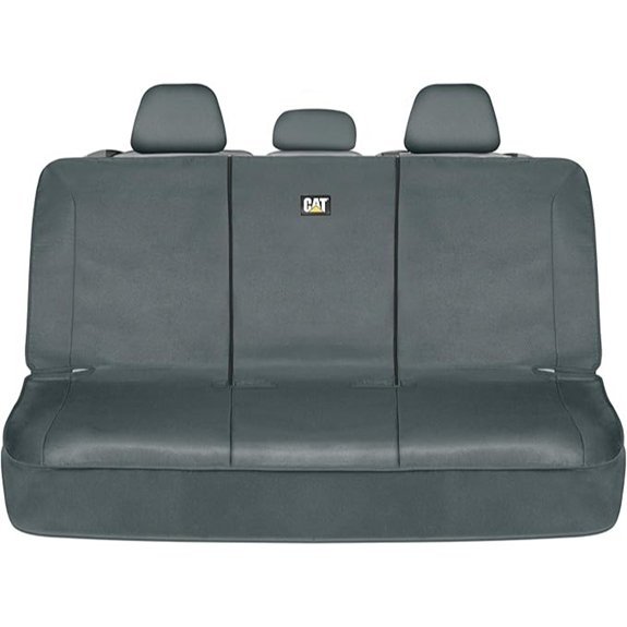 CAT Flexfit Gray Rear Seat Cover Protector