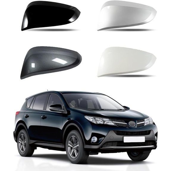 Toyota 4Runner/RAV4 Rearview Mirror Cover (Gray Right)
