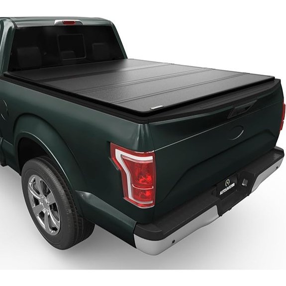 AUTOSAVER88 Hard Quad Fold Truck Bed Tonneau Cover