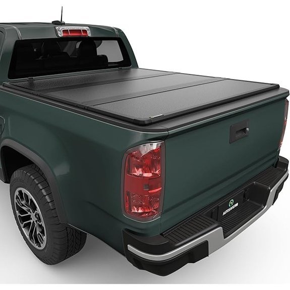 AUTOSAVER88 Hard Tri-Fold Truck Bed Tonneau Cover