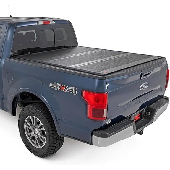Rough Country Hard Tri-Fold Tonneau Cover for Ford F-250/F-350