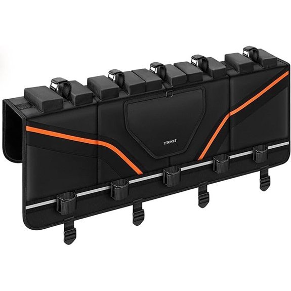 Ytonet Heavy Duty Tailgate Bike Pad for 5 Bikes