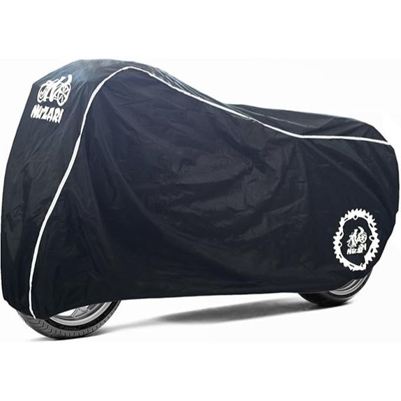 Nuzari Heavy Duty Waterproof Motorcycle Cover (Medium)