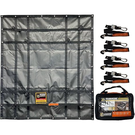 Waterproof Gladiator Cargo Net Heavy Duty Truck Cover