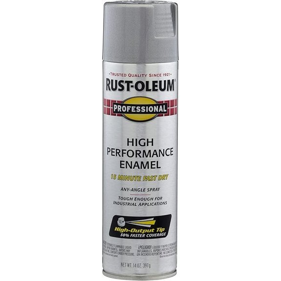 Rust-Oleum Professional High Performance Enamel Spray Paint Aluminum
