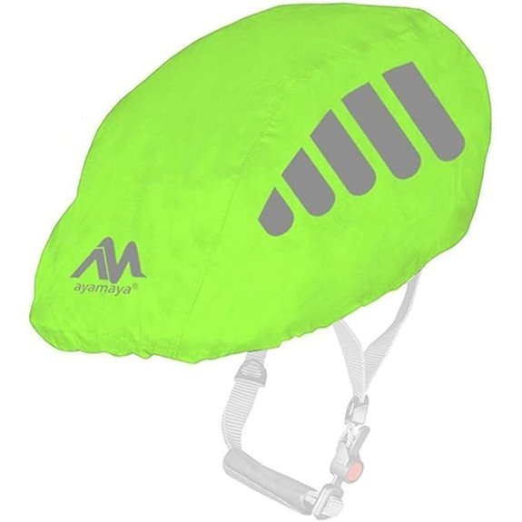 AYAMAYA High Visibility Bike Helmet Rain Cover