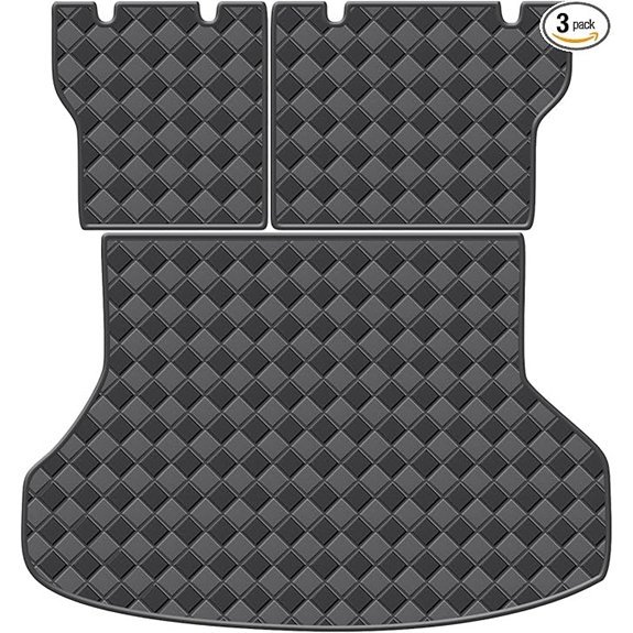 Toyota Highlander Cargo and Backrest Mats