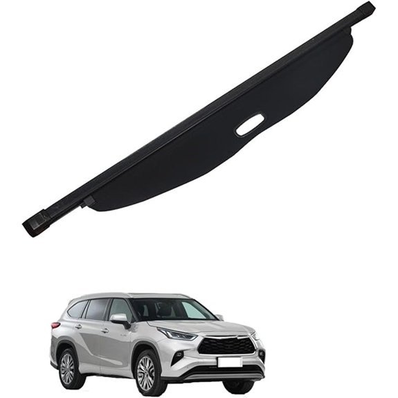Retractable Cargo Cover for 2015-2019 Toyota Highlander