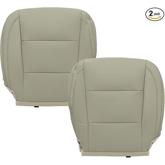 NLQR Perforated Leather Seat Covers for Toyota Highlander