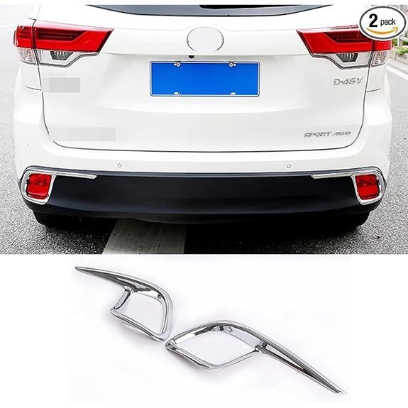Toyota Highlander Rear Fog Light Lamp Cover Trim