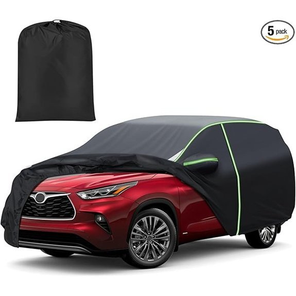 Mixsuper Waterproof Car Cover for Toyota Highlander