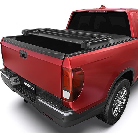 OEDRO Tri-Fold Truck Bed Tonneau Cover for Honda Ridgeline