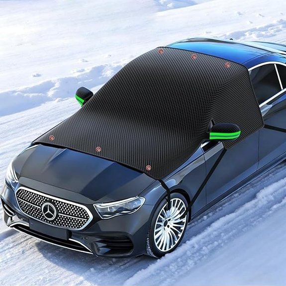 Large Car Windshield Cover for Ice and Snow