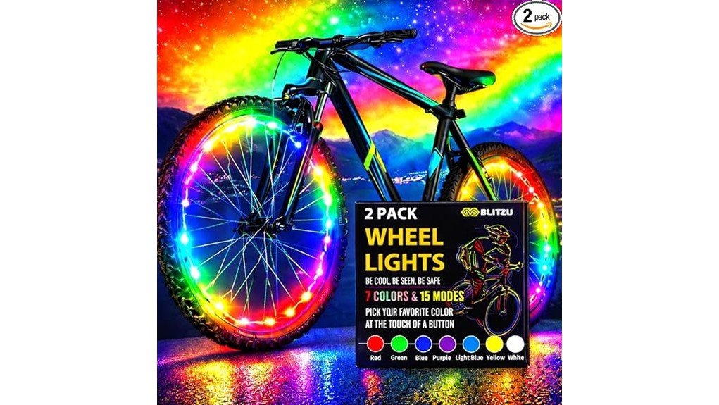 BLITZU Bike Wheel Lights Review: Brighten Your Ride