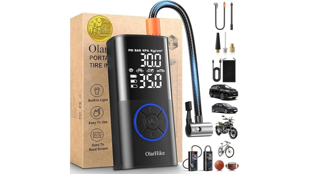 OlarHike Tire Inflator Review: A Game Changer
