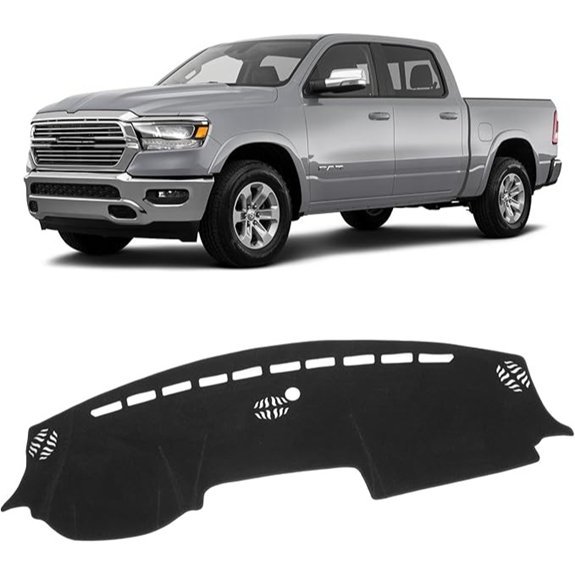 KUST Black Dash Cover for Dodge RAM 1500-3500