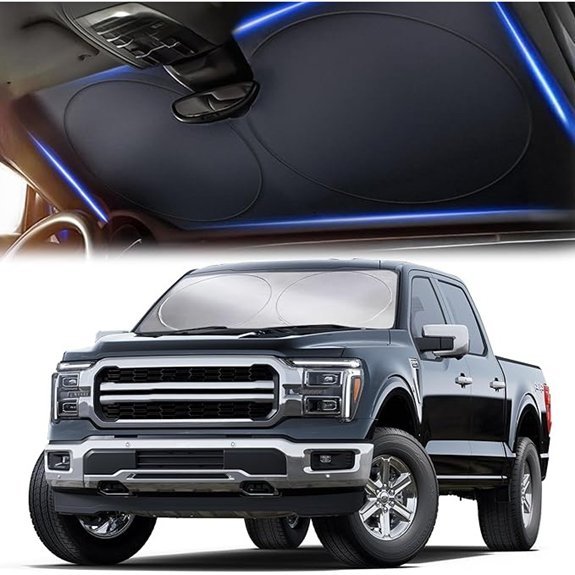 X-Large Truck Front Windshield Sun Shade