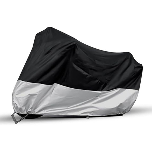 Motorcycle Cover with Lock-Holes (2XL Size)