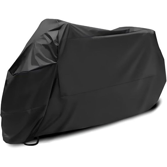 Motorcycle Cover with Lock Holes and Storage Bag