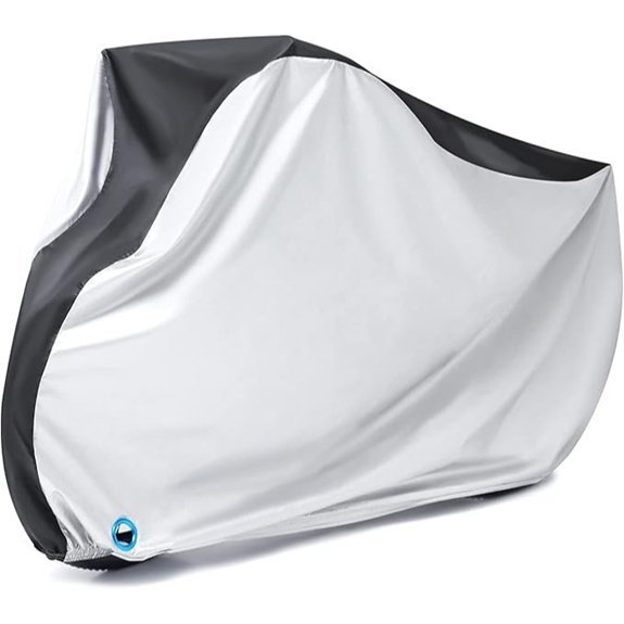 Waterproof Outdoor Bicycle Cover with Lock Hole
