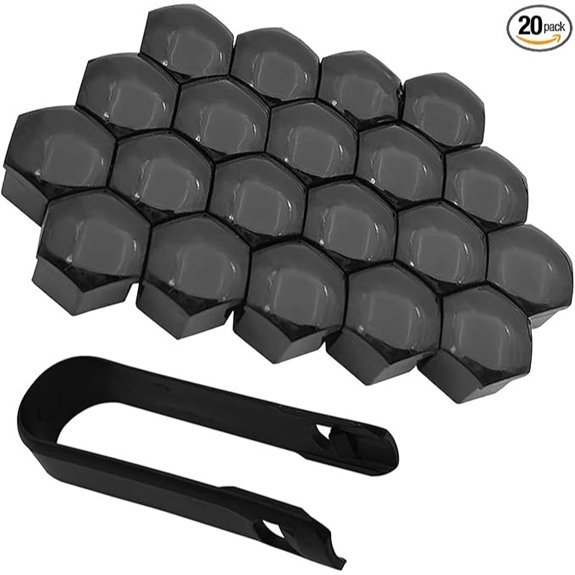 20PCS Car Lug Nut Covers with Remover Clip