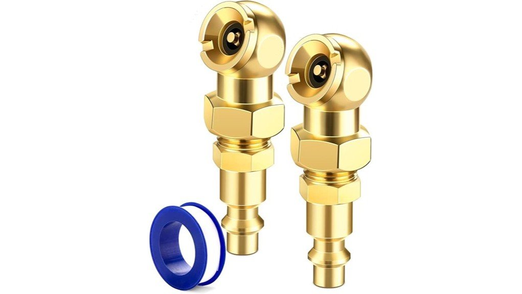 LUMITECO 2-Pack Ball Foot Air Chuck Review