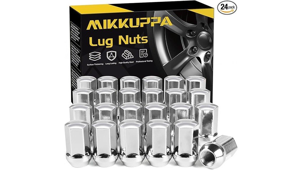 MIKKUPPA 24pcs M14x1.5 Lug Nuts Review