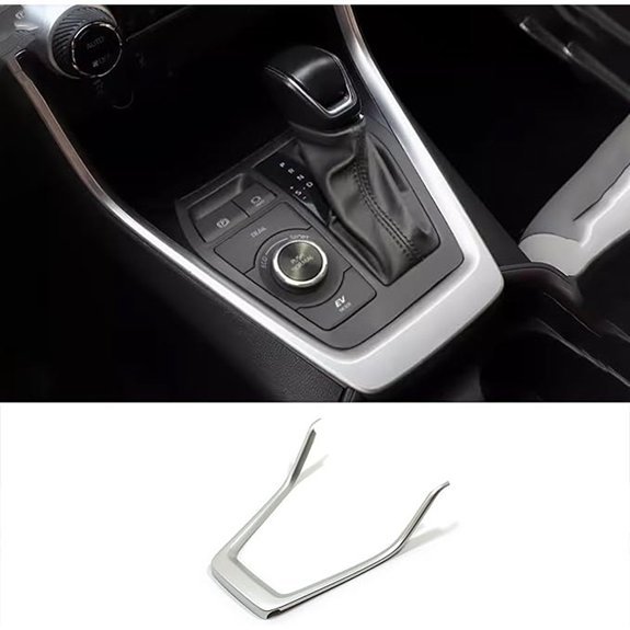 RAV4 Center Console Gear Shift Trim (Matte Silver)