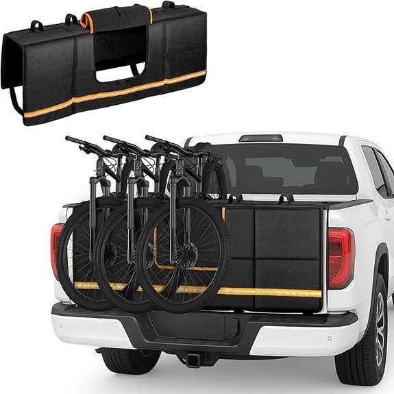 Marscamd Tailgate Bike Pad for Mid-Size Pickup Trucks