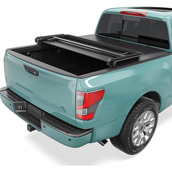 Soft Tri-Fold Truck Bed Tonneau Cover for Nissan Frontier