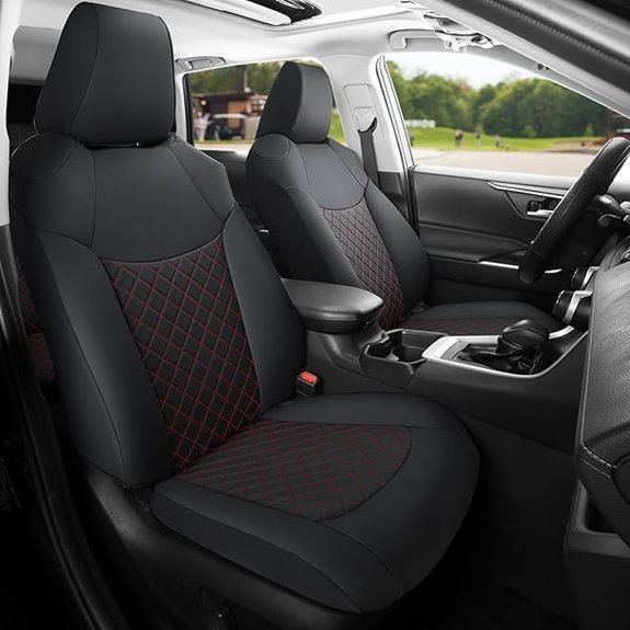 GIANT PANDA Customized Car Seat Covers for Toyota Rav4