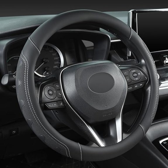GIANT PANDA Car Steering Wheel Cover for Toyota