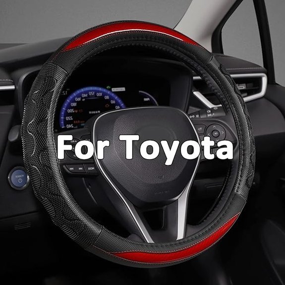 GIANT PANDA Steering Wheel Cover for Toyota