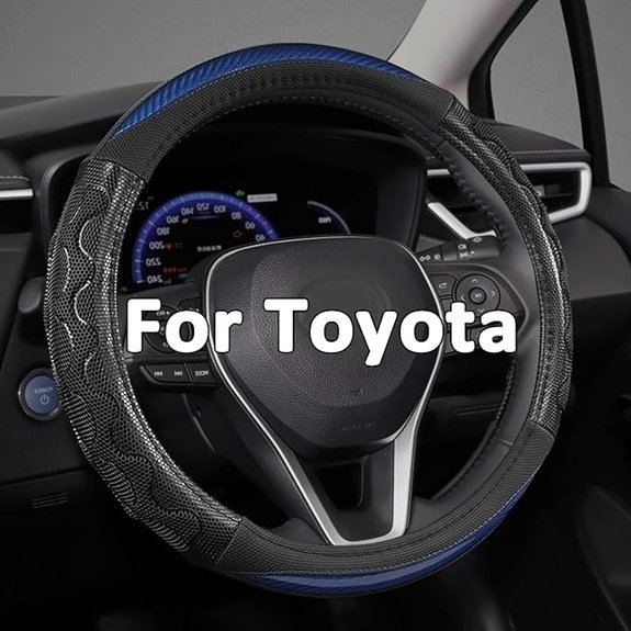 GIANT PANDA Steering Wheel Cover for Toyota