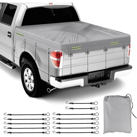 Full-Size Truck Bed Tarp Cover for Pickup Trucks