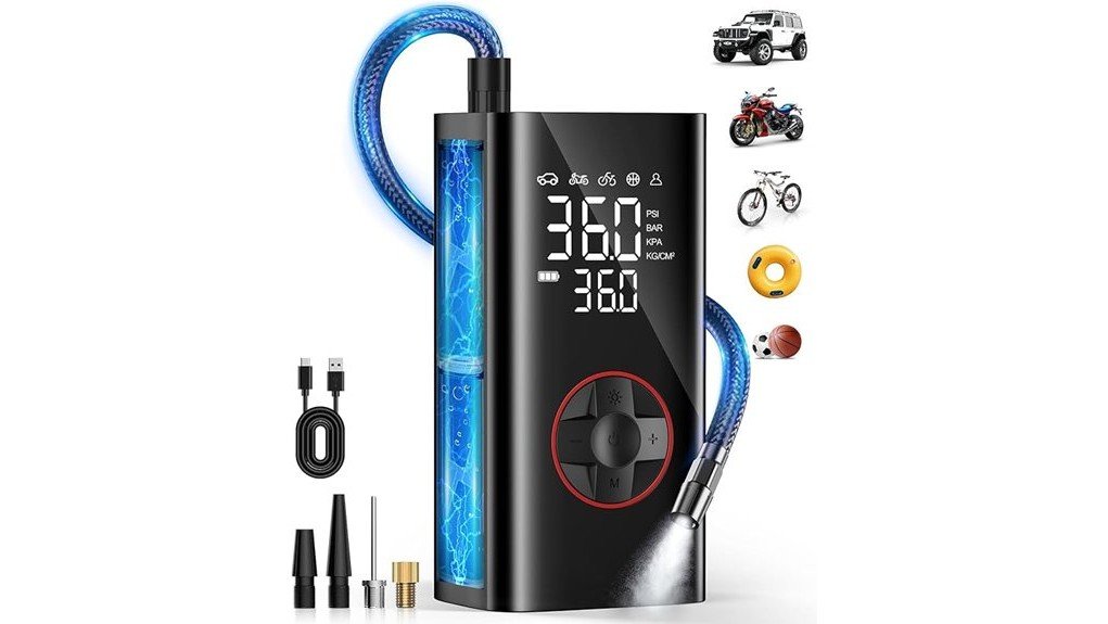 Tire Inflator Portable Air Compressor Review