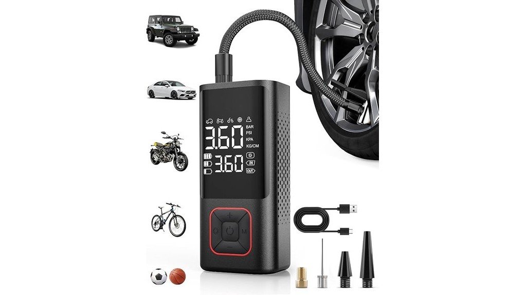 Powools Cordless Tire Inflator Review