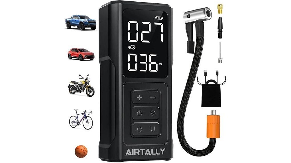 Tire Inflator Portable Air Compressor Review