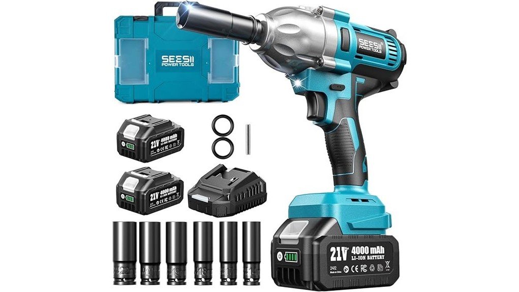 Seesii Impact Wrench Review: Power and Efficiency