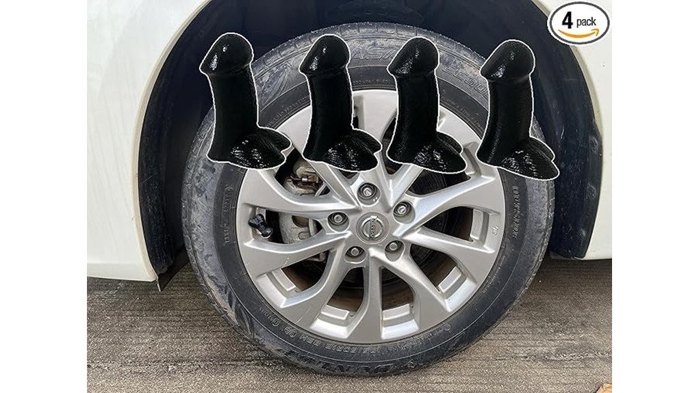 4 PCS Prank Tire Valve Stem Caps Review