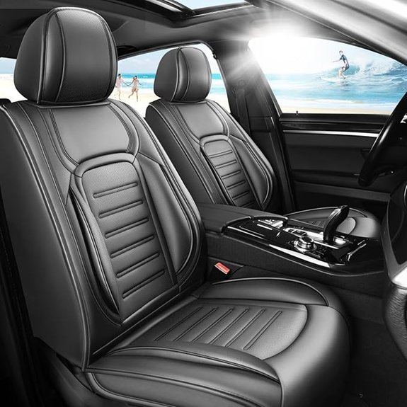 Fit RAV4 Premium Leather Car Seat Covers