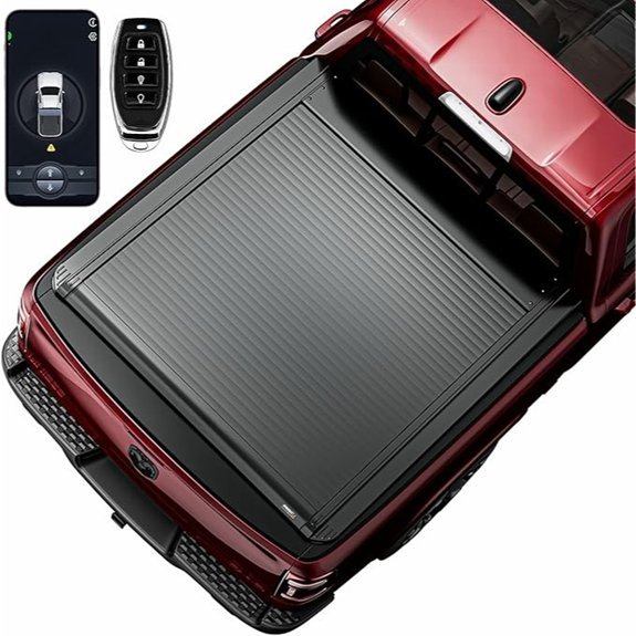 ONINE Retractable Truck Bed Tonneau Cover for Ram 1500