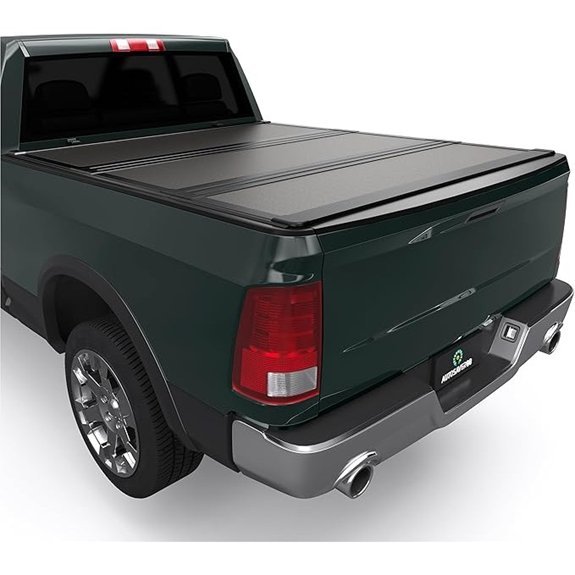 AUTOSAVER88 Hard Tri-Fold Truck Bed Tonneau Cover for Ram 1500