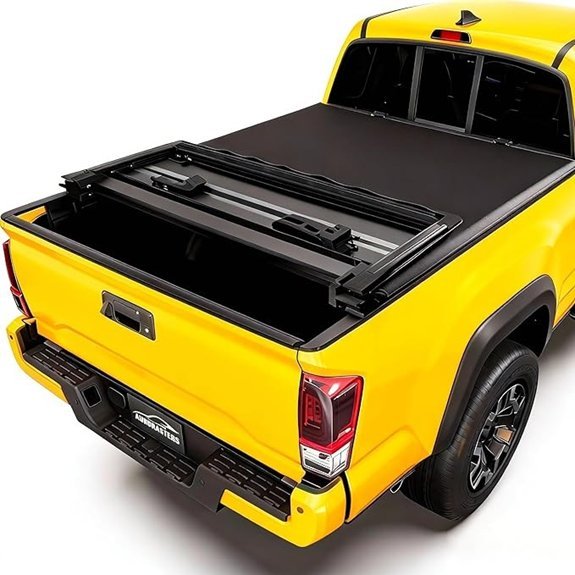 Soft Tri-Fold Truck Bed Tonneau Cover for Ram Trucks
