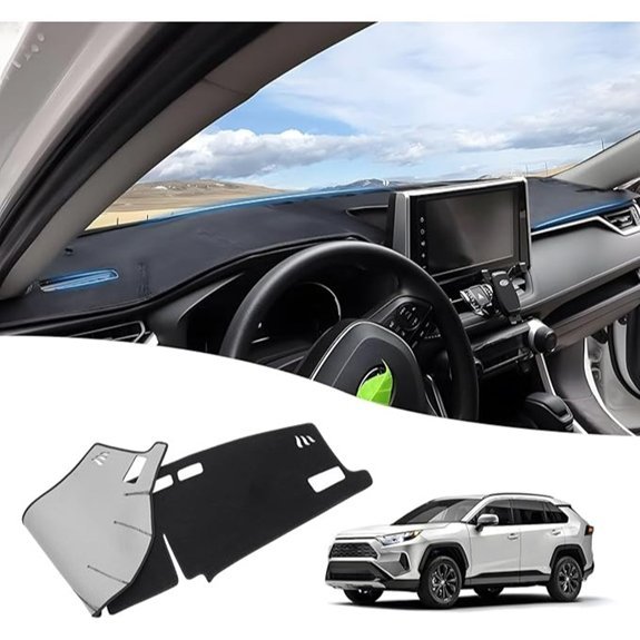 Powerty Dashboard Cover for Toyota RAV4 2019-2025