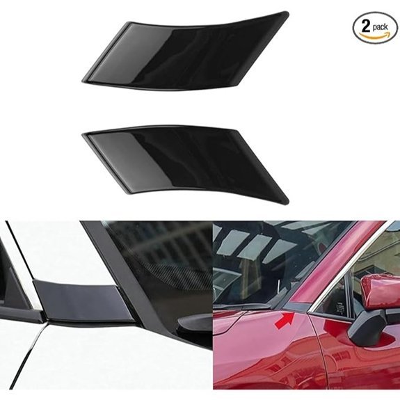 RAV4 Front Side Door Window A Pillar Trim Cover